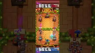 WATCH TILL THE END 🔥 One Mistake = Game Over 😬 | Clash Royale Shorts
