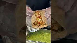 How to wrap a burrito #shorts