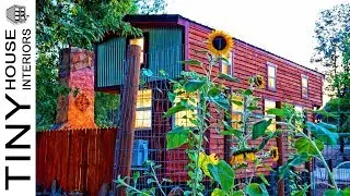 Luxurious Tiny House Has Two Lofts, Each with Comfy Queen Beds