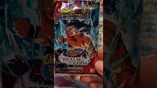 Realm of the Gods Booster #dbs #booster #cardgame #dbstcg #short #Shorts #viral