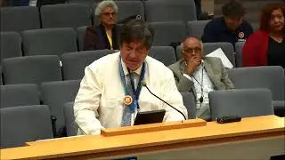 Jackie Goldberg Swearing In: David Tokofsky Public Comment