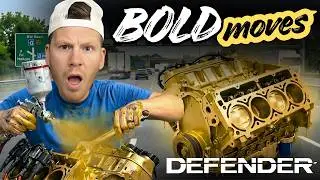 Defender Engine Paint Job: This is What Resurrection Looks Like