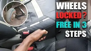 How to Release Jammed Hand Brake?
