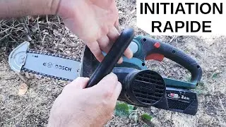 Conseils amateurs d'utilisation de la tron&ccedil;onneuse batterie 18V Bosch 3600HB8000 UniversalChain