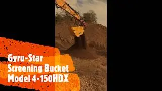 super fast and efficient soil screening bucket - excavator screening bucket