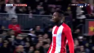 Inaki Williams Goal***Barcelona 0 - 1 Ath Bilbao ... 24 01 2016
