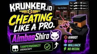 [BEST] Krunker.io Script | Working Aimbot, ESP, WALLHACK, Tampermonkey Cheat