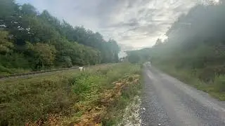 44806 barks out of Levisham past platelayers cottages