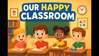 Happy Classroom Learning Song for Kids 🎶 | Learn ABCs, Numbers & Fun! | Nursery Rhymes 2025 | Poems