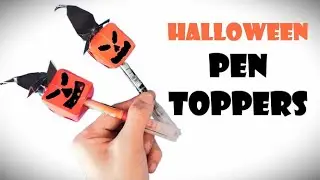 DIY Halloween Pen Topper 🎃