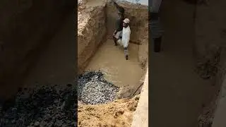 The septic tank is full of ground water