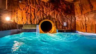 Dark Le Torrent Water Slide at Aquaparc Switzerland