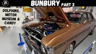 Travelling Australia: Bunbury Part 2! Motor Museum, Dolphins and Candy Making!