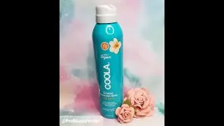 #Beautytap Review of COOLA Classic Body Sunscreen Peach Blossom SPF70