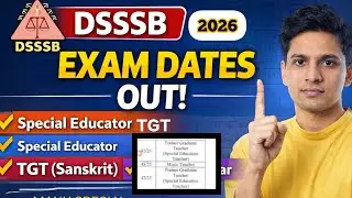 Dsssb special educator vecancy 2025॥dsssb special educator vacancy 2025
