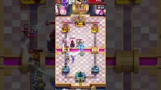 perfect defence 👍 #clashroyale #gaming #1v1 #clashwars  #supercell #shorts