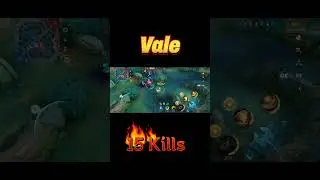 Vale 15 kills Mobile Legends Bang Bang #mobilelegends #mlbbheroes #mlbbepic #mlbb #game #gameplay