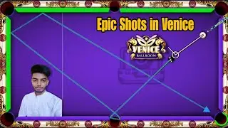#8ballpool | indirect denial + epic shots 🎯 in Venice 150M Table | #miniclip
