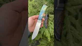 Охотничий нож из супер порошковой стали QPM53 |+7(920)005-4255