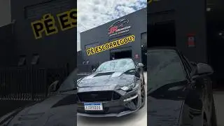 Tra&ccedil;&atilde;o traseira te pega sem ver! #mustang