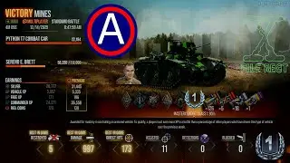 Python T7 Combat Car - Mines. Watch This Tank Dominate The Battlefield!