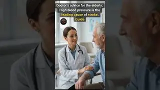Doctor's advice for the elderly: High blood pressure is the leading cause of stroke. Guide #shorts
