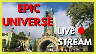 🔴 We’re LIVE at Epic Universe! 🚀 Exploring Universal’s New Theme Park