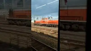 【DD51気動車】〜車両基地に鎮座中〜train base view〜kyoto line〜新快速車窓〜