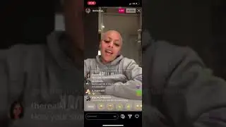 Alexis Sky Talks About Getting Her Boobs and Hips Done (Shows Scars) On Instagram Live | IG Live