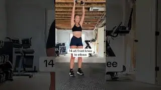 One dumbbell STANDING CORE workout 💪🏼🔥 #coreworkout  #abworkout  #absworkout #dumbbell