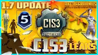 PUBG MOBILE ROYAL PASS C1S3,M5 1 TO 50RP FULL EXPLAIN  (MONTH 5 ROYAL PASS LEAKS) 1.7 UPDATE IS HERE