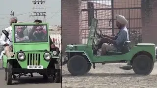 This miniature jeep is what you need to beat traffic woes