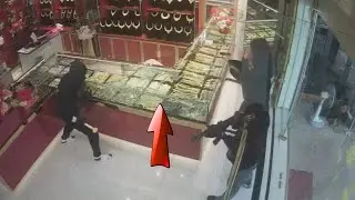 Amateur Gold Shop Robbery Gone Wrong