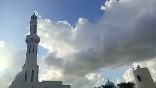 Beautiful Sky with Dramatic Clouds in Saudi Arabia KSA Nature View