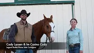 Cody Larsen Legend Buttes Horse Sale Consignor Interview