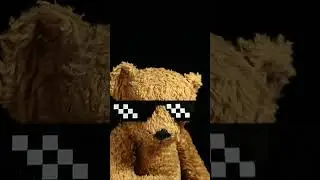 🧸😎 Swag Teddy Bear Goes Crazy! | Funny Teddy Dance Short || @Rhymble