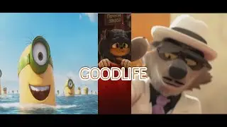 GOODLIFE - B - Lyric Video +- español - ad Guys 2 - LOS TIPOS MALOS - MINIONS  - SONIC
