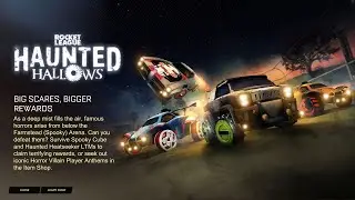 NEW Haunted Hallows event in ROCKET LEAGUE