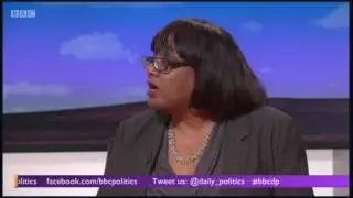 Diane Abbott's car crash interview #4 (Daily Politics)