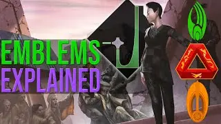 Dominion, Borg, Bajoran and Tholian Logos Origin