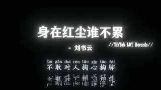 刘书云 - 身在红尘谁不累 (男版) (抖音DJ版)『身在红尘谁不累，都曾尝过苦滋味，满腹酸楚藏心扉，还要假装无所谓。』热神抖音热门歌曲｜TikTok BGM