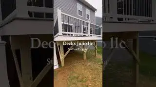 Deck on Stafford Virginia #backyard
