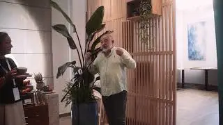 ISRAEL 2006. Fran&ccedil;ois Fleury. Марат Гельман открывает выставку на СловоНово.