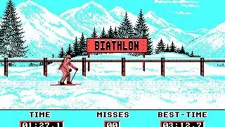 Winter Olympiad 88 (PC/DOS) 1988, Tynesoft