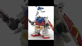 LEGO 40649 Up-Scaled Minifigure - Gundam - Fast Build