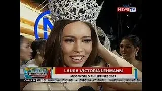 BP: Laura Lehmann, kinoronahang Miss World Philippines 2017