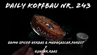 DAILY KOPFBAU NR. 243 | ZOMO Spiced Herbas & Madagascar Forest X Qusar Raas