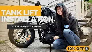 Как установить подъемник бака &mdash; замена подъёмника на Harley Davidson Sportster