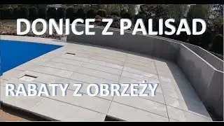 Jak zrobić donice z palisad!? prawie koniec. #brukarzbydgoszcz #brukarz #paving #basen