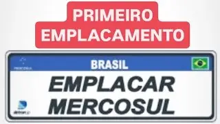PRIMEIRO EMPLACAMENTO !!! COMO EMPLACA UMA MOTO ZERO 0KM !!!